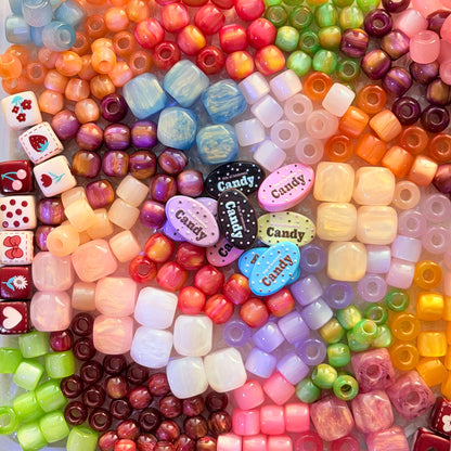 【Big Hole Beads 】Color Matching- Suitable For Utensils-Open in live